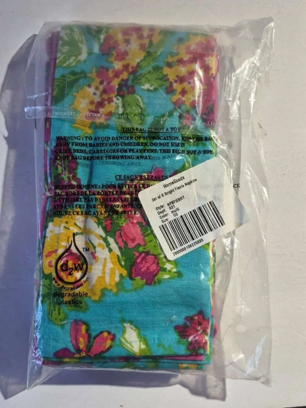 April Cornell Floral Napkins Set Of 8